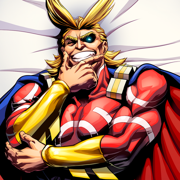 All Might All Night Dakimakura smashpansy