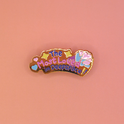 The Most Loved in Deepspace!! - LADS Love and Deepspace Enamel Pin