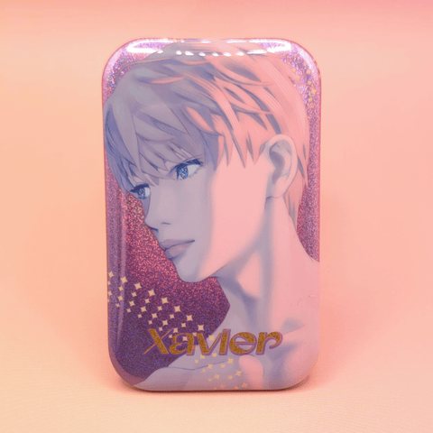 LADS Holographic Rectangle Button Badges - 5 Designs - Love and Deepspace