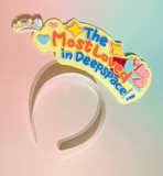 Love and Deepspace "Most Loved in Deepspace" Headband PREORDER (Ships late June)