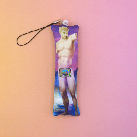 幻のＬＯＮＥＬＹ ＮＩＧＨＴ Mini Dakimakura Phone Strap