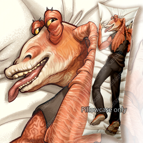 Jar Jar Twinks Dakimakura Pillowcase for Body Pillow