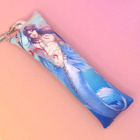 Sea God Rafayel Love and Deepspace Mini Dakimakura Keychain