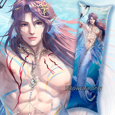 Sea God Rafayel Dakimakura Pillowcase for Body Pillow