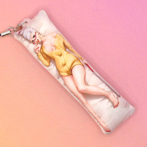 Granny Ayase Mini Dakimakura Keychain