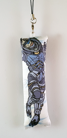 Moe Moe Garrus Chan Mini Dakimakura Phone Strap