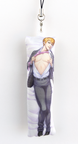 Reigen Arataka Mini Dakimakura Phone Strap