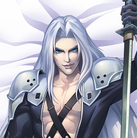 Sephiroth dakimakura top