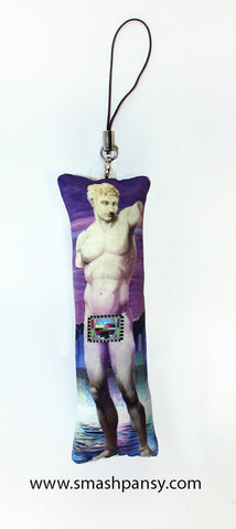 幻のＬＯＮＥＬＹ ＮＩＧＨＴ Mini Dakimakura Phone Strap